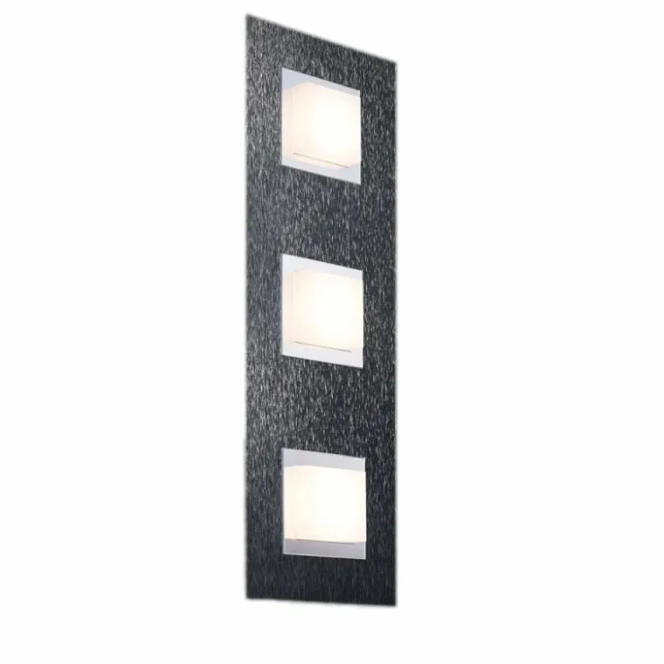 Luminaires Grossmann Éclairage Led|Plafonnier Grossmann BASIC LED Anthracite, 3 lumières