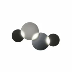 Luminaires Grossmann Éclairage Led|Plafonnier Grossmann CIRC LED Gris, Argenté, 1 lumière