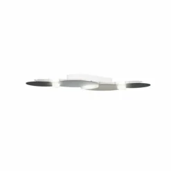 Luminaires Grossmann Éclairage Led|Plafonnier Grossmann CIRC LED Gris, Argenté, 1 lumière