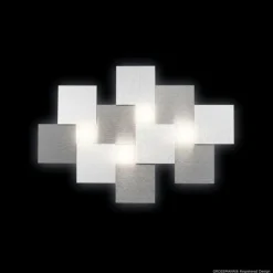 Luminaires Grossmann Éclairage Led|Plafonnier Grossmann CREO LED Aluminium, 4 lumières
