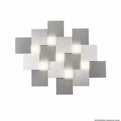Luminaires Grossmann Éclairage Led|Plafonnier Grossmann CREO LED Aluminium, 7 lumières