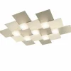 Luminaires Grossmann Éclairage Led|Plafonnier Grossmann Creo LED Champagne, 7 lumières