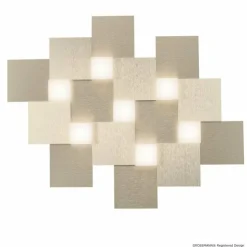 Luminaires Grossmann Éclairage Led|Plafonnier Grossmann Creo LED Champagne, 7 lumières