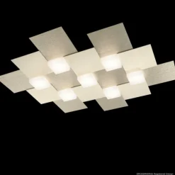 Luminaires Grossmann Éclairage Led|Plafonnier Grossmann Creo LED Champagne, 7 lumières