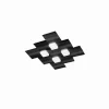 Luminaires Grossmann Éclairage Led|Plafonnier Grossmann CREO LED Noir, 4 lumières