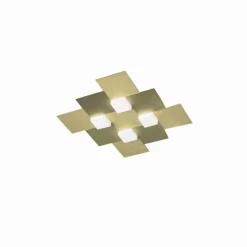 Luminaires Grossmann Éclairage Led|Plafonnier Grossmann CREO LED Laiton, 4 lumières
