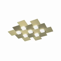 Luminaires Grossmann Éclairage Led|Plafonnier Grossmann CREO LED Laiton, 7 lumières