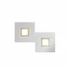 Luminaires Grossmann Éclairage Led|Plafonnier Grossmann KARREE LED Aluminium, Champagne, 2 lumières