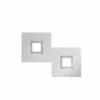 Luminaires Grossmann Éclairage Led|Plafonnier Grossmann KARREE LED Aluminium, Titane, 2 lumières