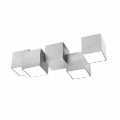 Luminaires Grossmann Éclairage Led|Plafonnier Grossmann ROCKS LED Aluminium, 4 lumières