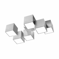 Luminaires Grossmann Éclairage Led|Plafonnier Grossmann ROCKS LED Aluminium, 6 lumières