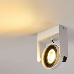 hofstein Spots Et Projecteurs|Plafonnier Grytgol Blanc, 1 lumière