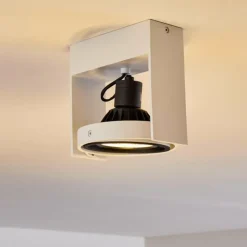 hofstein Spots Et Projecteurs|Plafonnier Grytgol Blanc, 1 lumière