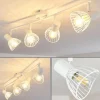 hofstein Spots Et Projecteurs|Plafonnier Holbol Blanc, 4 lumières