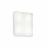 Luminaires Ideallux Appliques|Plafonnier Ideal Lux FLAT Blanc, 1 lumière