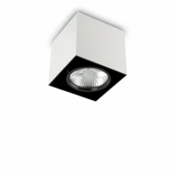Luminaires Ideallux Plafonniers|Plafonnier Ideal Lux MOOD Blanc, 1 lumière