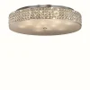 Luminaires Ideallux Plafonniers|Plafonnier Ideal Lux ROMA Chrome, Aspect cristal, 12 lumières