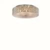 Luminaires Ideallux Plafonniers|Plafonnier Ideal Lux ROMA Chrome, Aspect cristal, 6 lumières