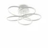 Luminaires Ideallux Éclairage Led|Plafonnier Ideallux KAROL LED Blanc, 1 lumière