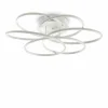 Luminaires Ideallux Éclairage Led|Plafonnier Ideallux KAROL LED Blanc, 1 lumière