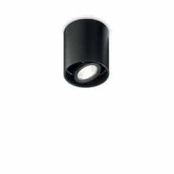 Luminaires Ideallux Plafonniers|Plafonnier Ideallux MOOD Noir, 1 lumière