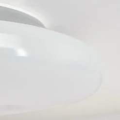 Plafonnier iDual Chloe LED Argenté, Blanc, 1 lumière, Télécommandes, Changeur de couleurs