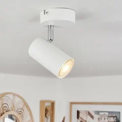 hofstein Spots Et Projecteurs|Plafonnier Javel Blanc, 1 lumière