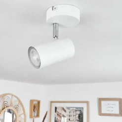 hofstein Spots Et Projecteurs|Plafonnier Javel Blanc, 1 lumière