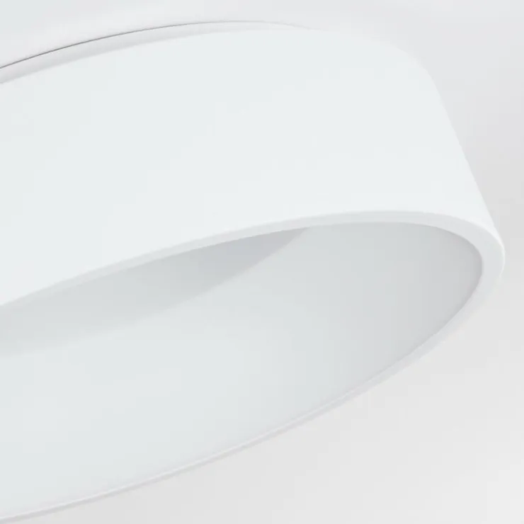 hofstein Éclairage Led|Plafonnier Kampala LED Blanc, 1 lumière