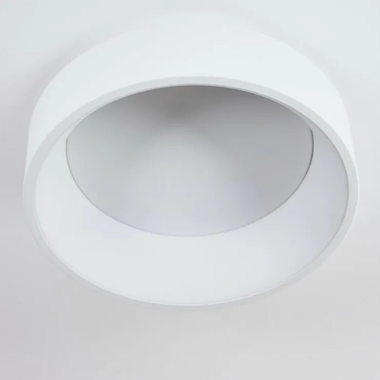 hofstein Éclairage Led|Plafonnier Kampala LED Blanc, 1 lumière