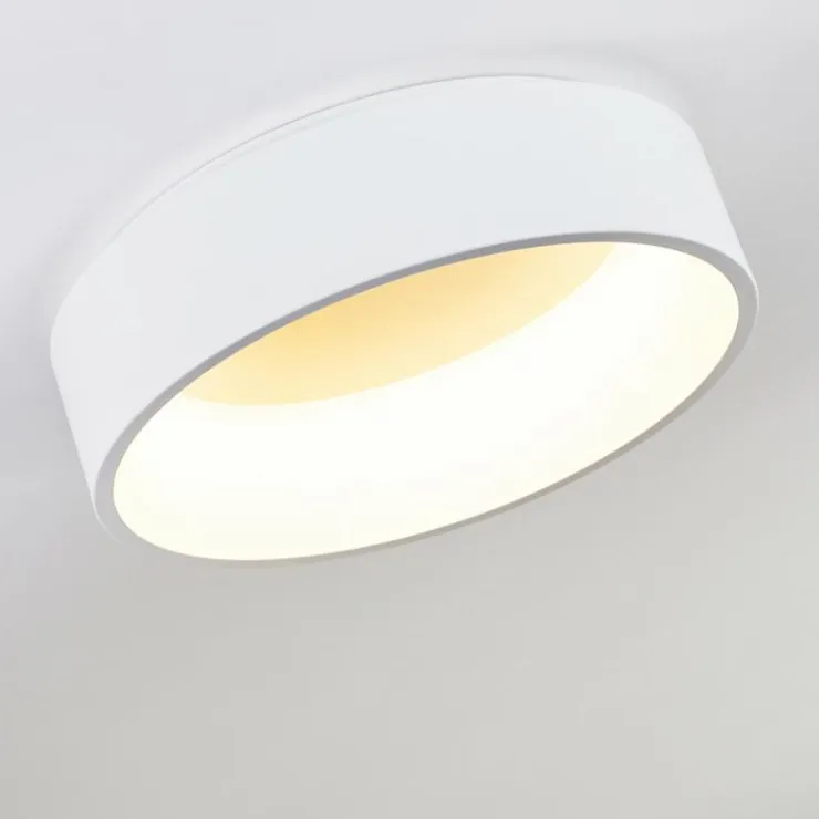 hofstein Éclairage Led|Plafonnier Kampala LED Blanc, 1 lumière
