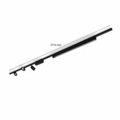 Plafonnier Kit de base Philips Hue Perifo LED Noir, 4 lumières, Changeur de couleurs