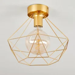 hofstein Plafonniers|Plafonnier Koulamon Laiton, 1 lumière