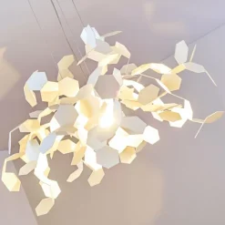 hofstein Suspensions|Plafonnier Kuumu Blanc, 1 lumière