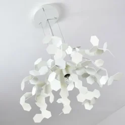 hofstein Suspensions|Plafonnier Kuumu Blanc, 1 lumière