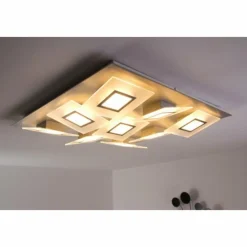 Luminaires Bopp Éclairage Led|Plafonnier LED Bopp FRAME Aluminium, 9 lumières