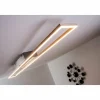 Luminaires Paul Neuhaus Éclairage Led|Plafonnier LED Paul Neuhaus Acier brossé, 4 lumières