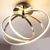 Luminaires Trio Éclairage Led|Plafonnier LED Trio Corland Chrome, 1 lumière