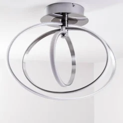 Luminaires Trio Éclairage Led|Plafonnier LED Trio Corland Chrome, 1 lumière