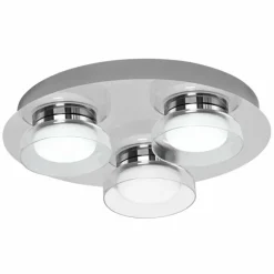 Plafonnier LEDVANCE Bathroom Argenté, 1 lumière