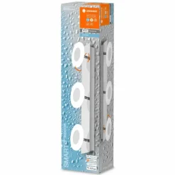 Plafonnier LEDVANCE Bathroom Argenté, 1 lumière