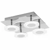 Plafonnier LEDVANCE Bathroom Argenté, 1 lumière