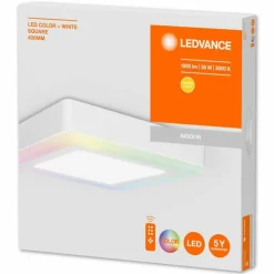 Luminaires Ledvance Éclairage Led|Plafonnier LEDVANCE COLOR+ WHITE Blanc, 1 lumière, Télécommandes