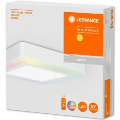 Luminaires Ledvance Éclairage Led|Plafonnier LEDVANCE COLOR+ WHITE Blanc, 1 lumière, Télécommandes