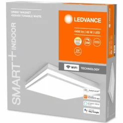 Plafonnier LEDVANCE Decorative Gris, 1 lumière