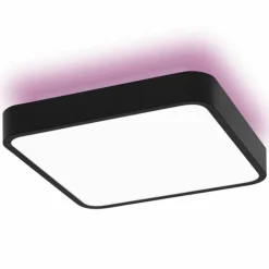 Plafonnier LEDVANCE Decorative Noir, 1 lumière, Changeur de couleurs