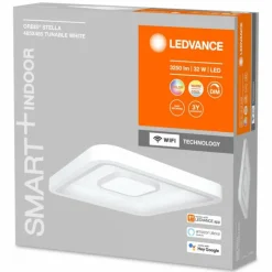 Plafonnier LEDVANCE Decorative Blanc, 1 lumière