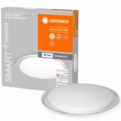 Plafonnier LEDVANCE Decorative Blanc, 1 lumière