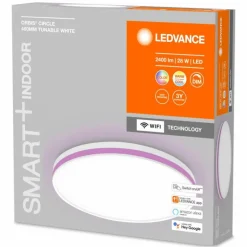 Plafonnier LEDVANCE Decorative Blanc, 1 lumière