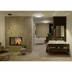 Luminaires Ledvance Éclairage Led|Plafonnier LEDVANCE ORBIS Argenté, 1 lumière, Télécommandes, Changeur de couleurs